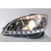 Mercedes C Class W204 07-11 Chrome Projector Headlamp w LED